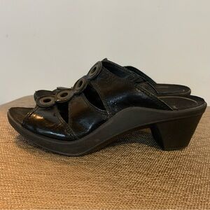Black Romika Heeled Sandals